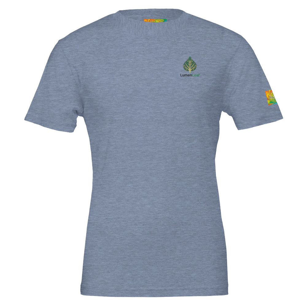 Luman Leaf SolarPunk Tomorrows Unisex Tee – Eco-Friendly, Soft Cotton T-Shirt